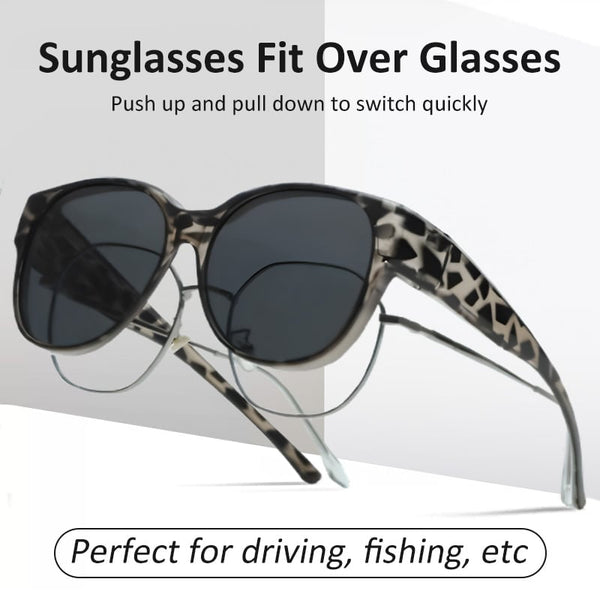 ✨️Hot Sale 50% OFF - 💕UV400 Protection Fit Over Glasses Sunglasses