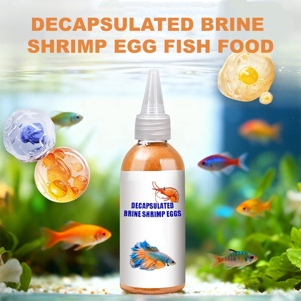 Decapsulated Brine Shrimp Egg Fish Food